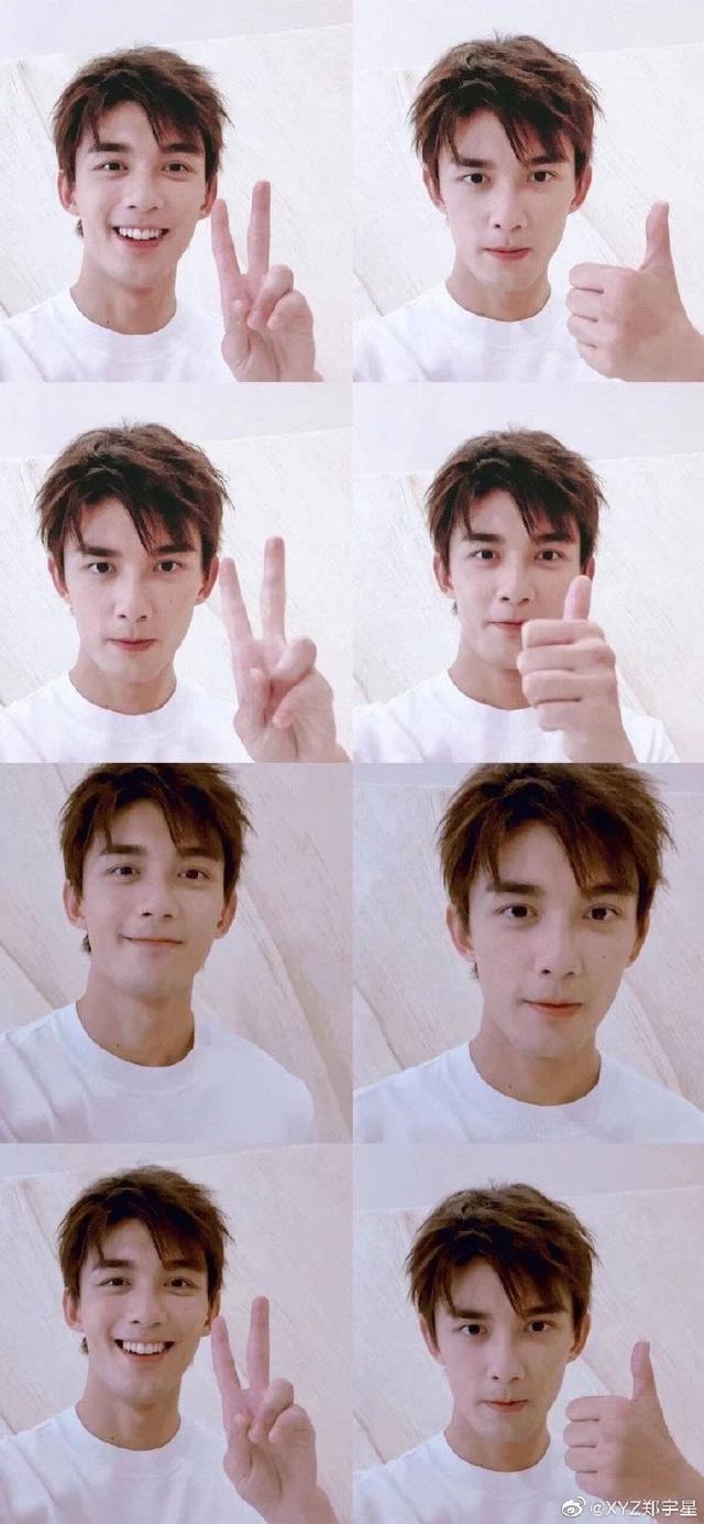 吴磊837帧自拍#  大家好,介绍一下!这是我男朋友吴磊!