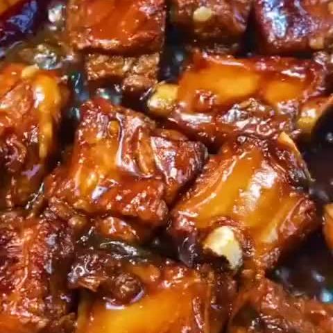 家常红烧排骨,软烂喷香,好吃到舔手指