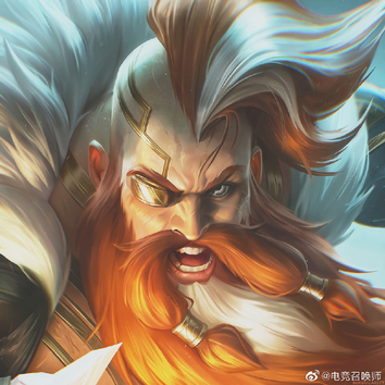 光明哨兵系列头像,有喜欢的么   万万没想到,奥拉夫居然留起了酒桶的