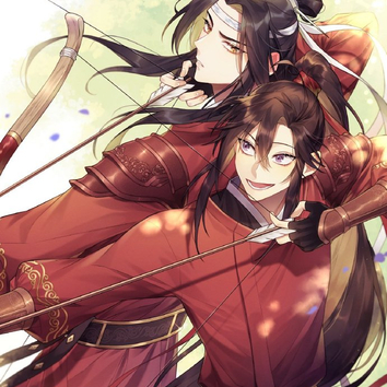 魔道祖师# 推上太太asis_5475画的魔道祖师图,画风好美,婚图太可了