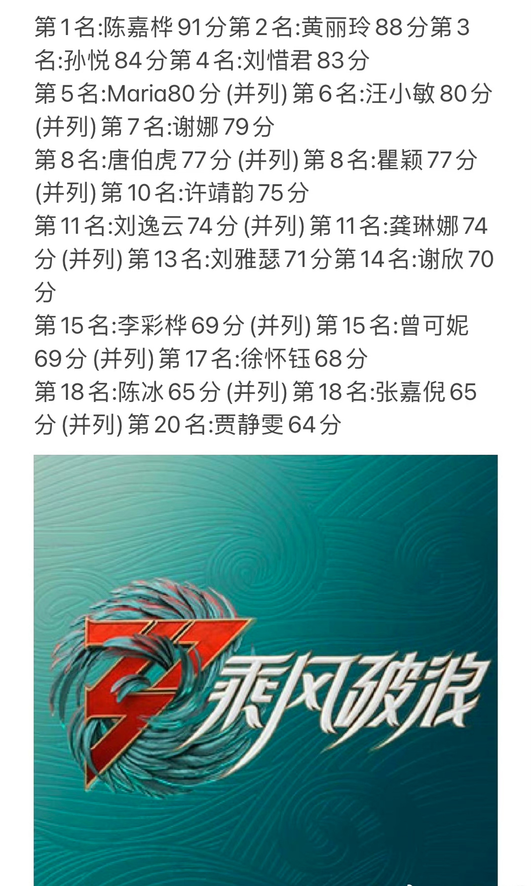 《乘风2023》三公分组歌单曝光，九人淘汰名单正式确定！_腾讯新闻